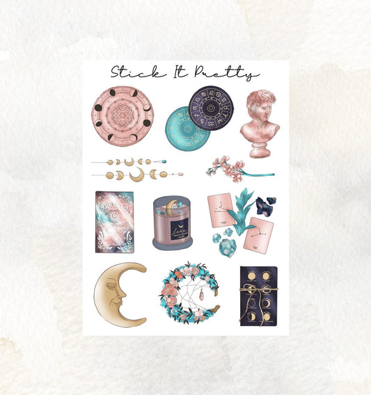 Astrologer Decorative Planner Stickers