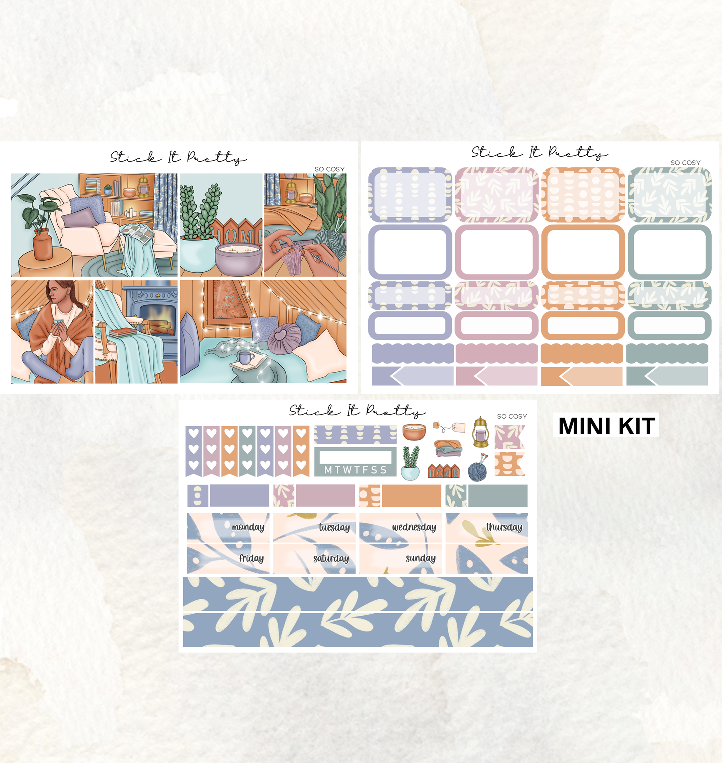 So Cosy Planner Sticker Kit