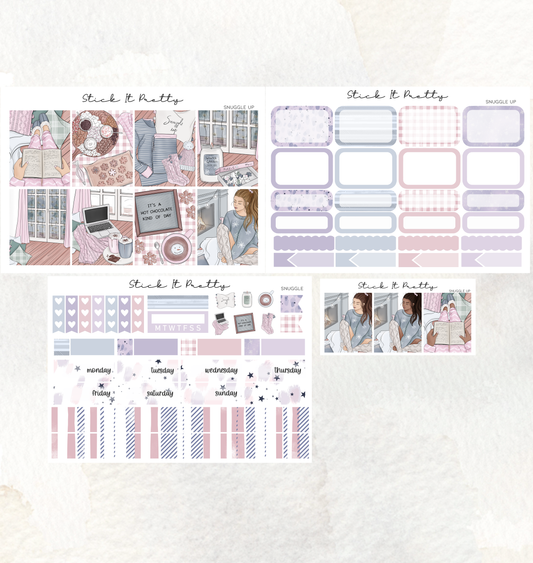 Snuggle Up Weekly Sticker Kit