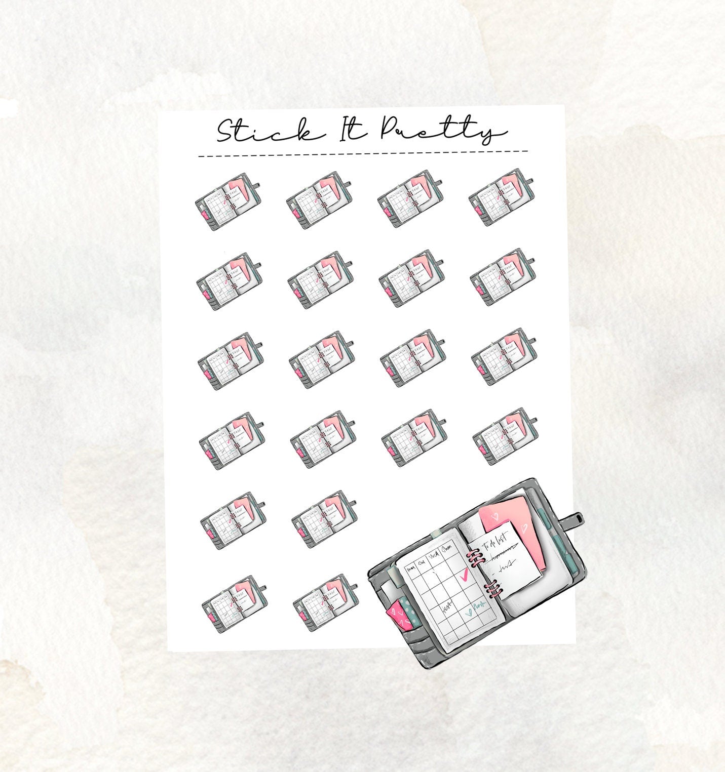 Planner Icon Stickers