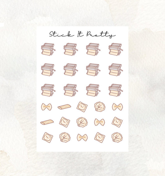 Olives Doodle Icon Planner Stickers