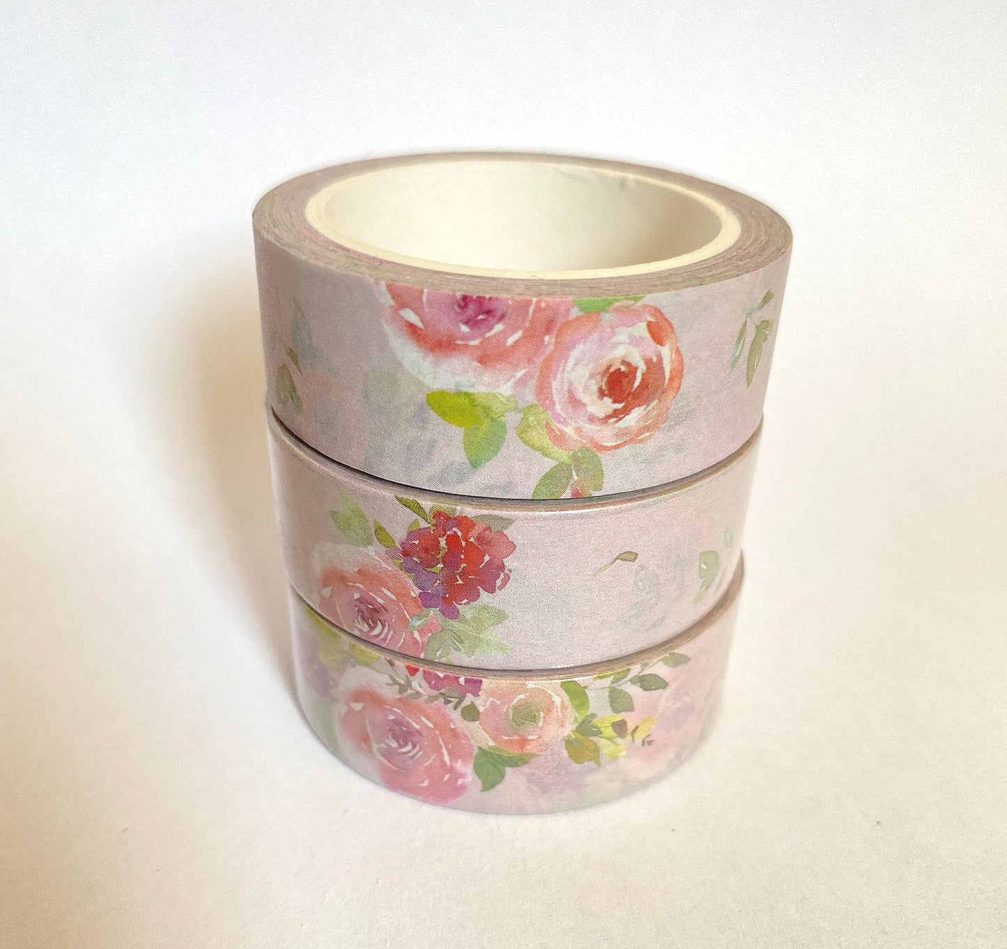 Floral Mauve Washi Tape