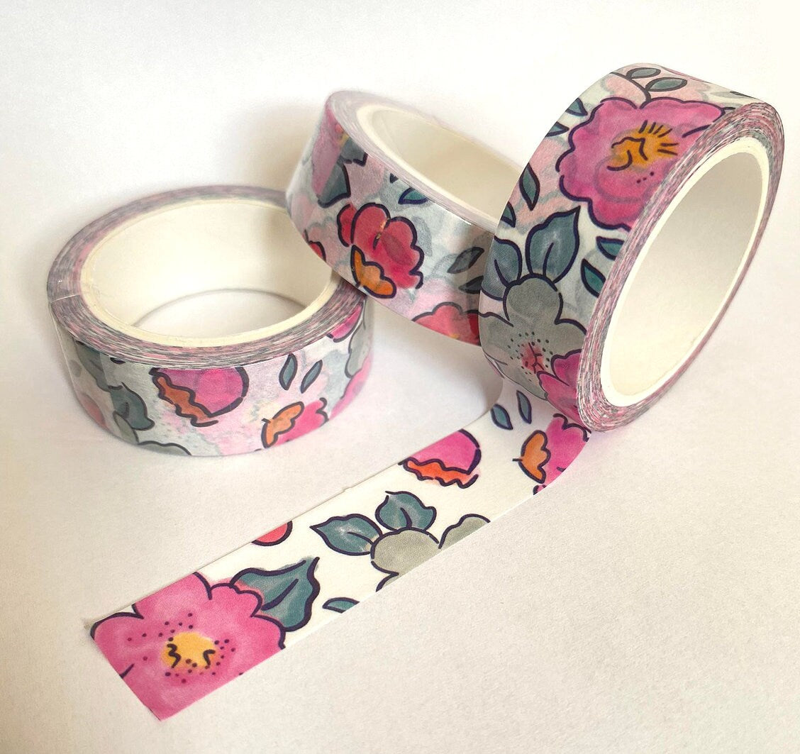 Flora Washi Tape