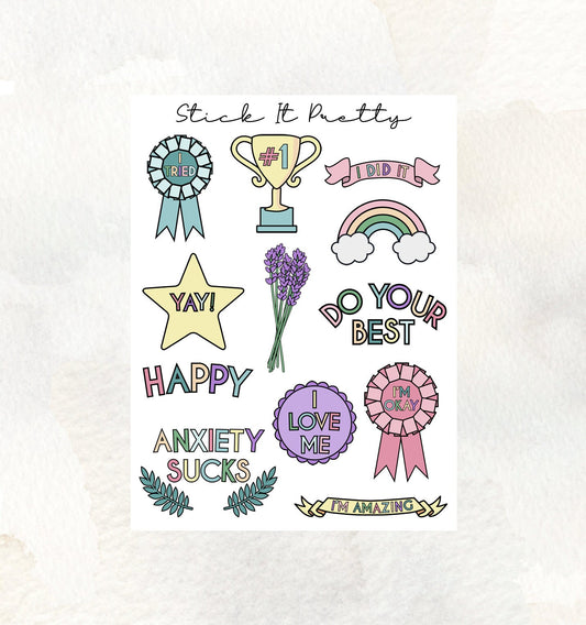 I'm Okay Decorative Planner Stickers