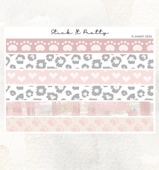 Planner Desk Washi Sticker Strips