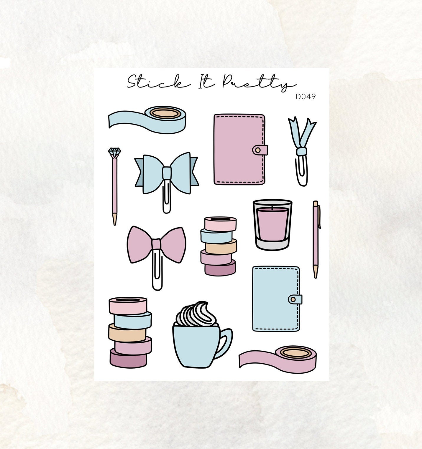 Planner Things Decorative Planner Stickers