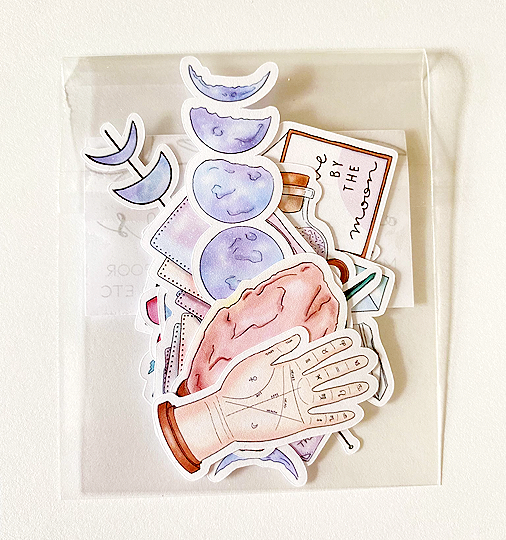 OOPS - Moon Manifestation Die Cut Stickers